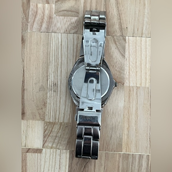 Paul Jardin Men’s Watch Stainless Bracelet Black Dial Date Window - Picture 10 of 13